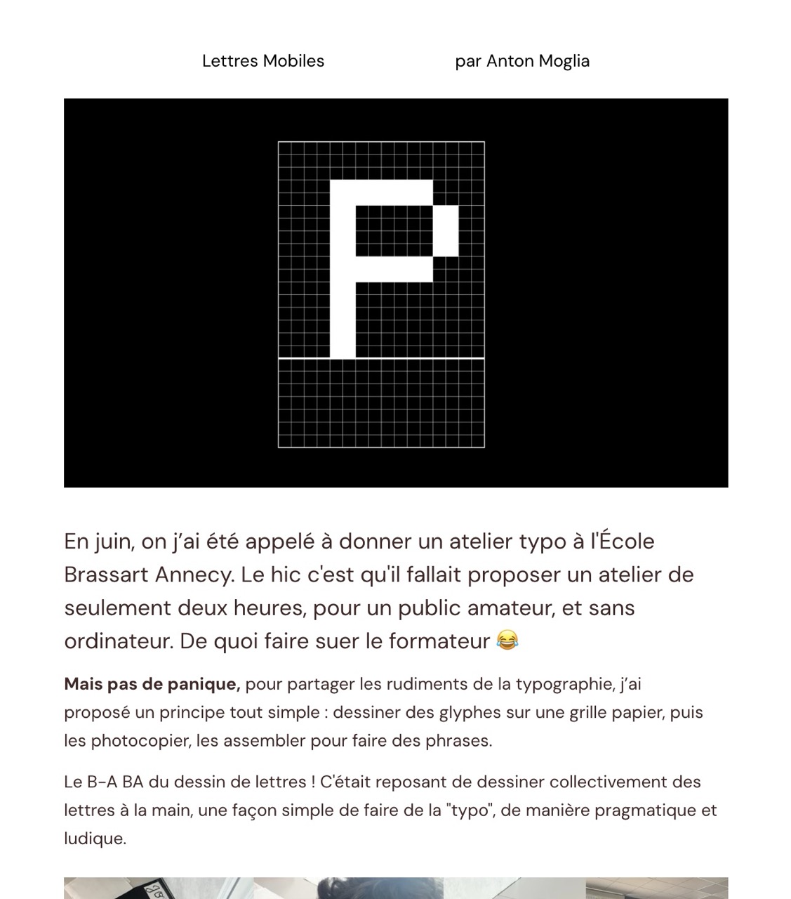 Aperçu newsletter