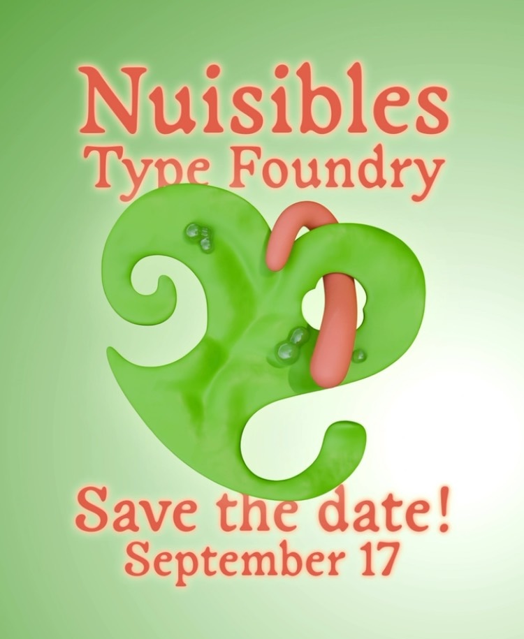 Lancement de Nuisibles Type Foundry
